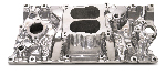 Edelbrock Performer Intake Manifold - Chevy Small Block, Endurashine