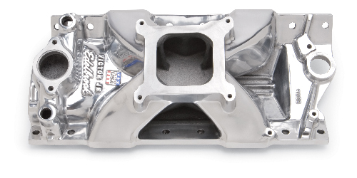 Edelbrock Victor Jr. Intake Manifold - Chevy Small Block, Polished